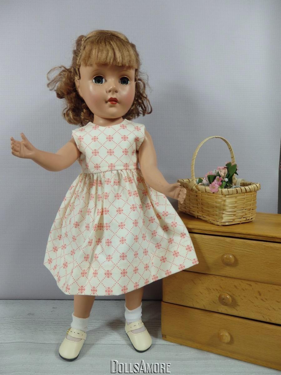 Doll Dress Handmade Fit s Vintage Sweet Sue and R B 14 Dolls 23 DollsAmore